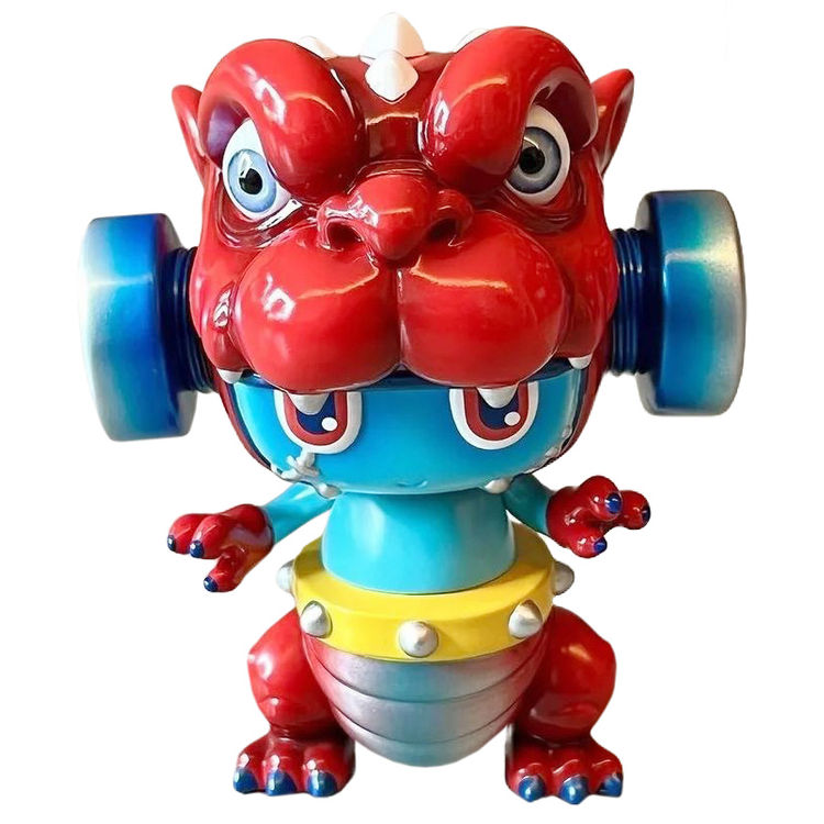 Frankenskid x Dagonzilla JR Red by Foon's Creations (Foon Wong)