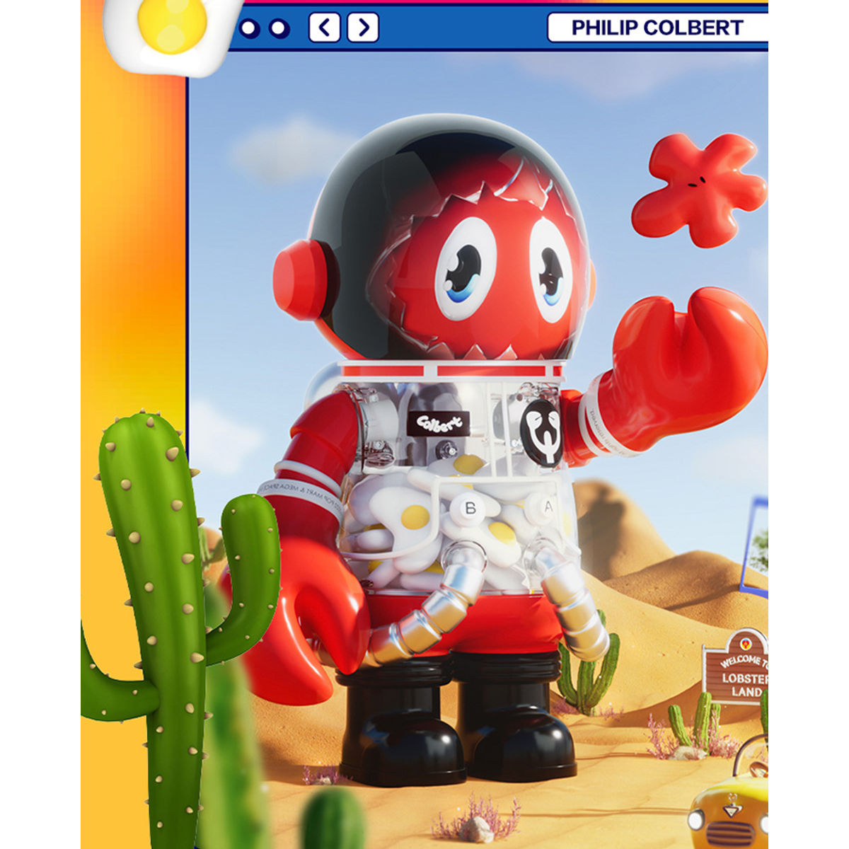 1000% Mega Space Molly x Philip Colbert