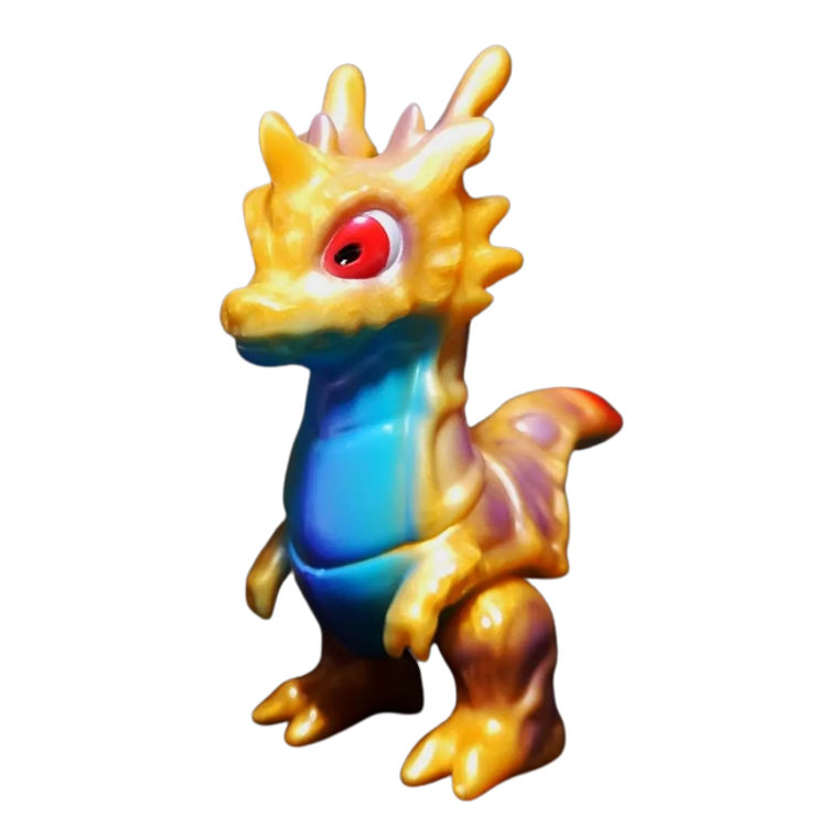 Blue Chest Tatsunosaurus by UkyDayDreamer