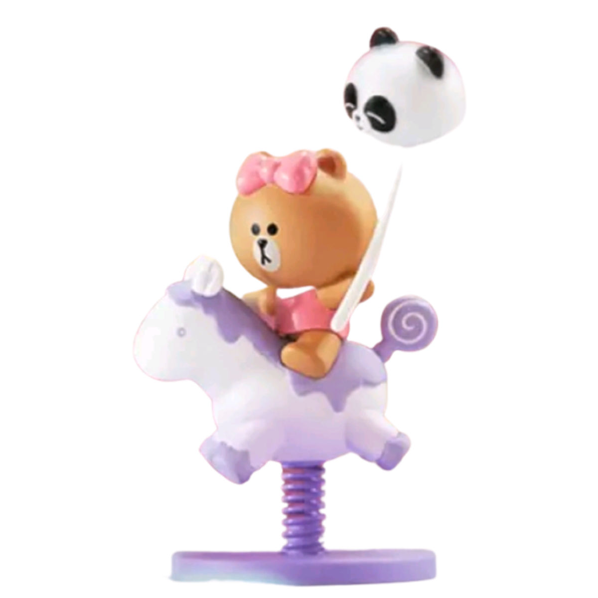 Choco on Rocking Horse