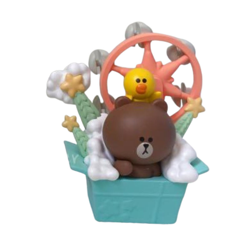 Brown Sally Ferris Wheel by Line Friends (Kang Byeong Mok)