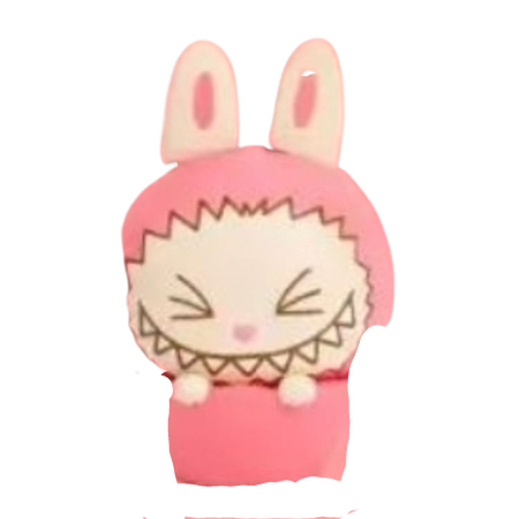 Zimomo Pink Pop Bean by Kasing Lung