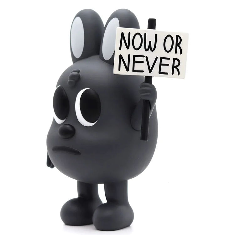Now or Never Buny by Blake Jones