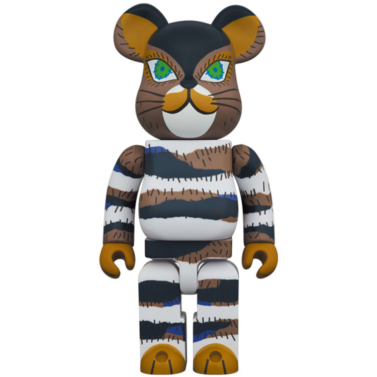1000% Tabby Cat Bearbrick by JIROCHO