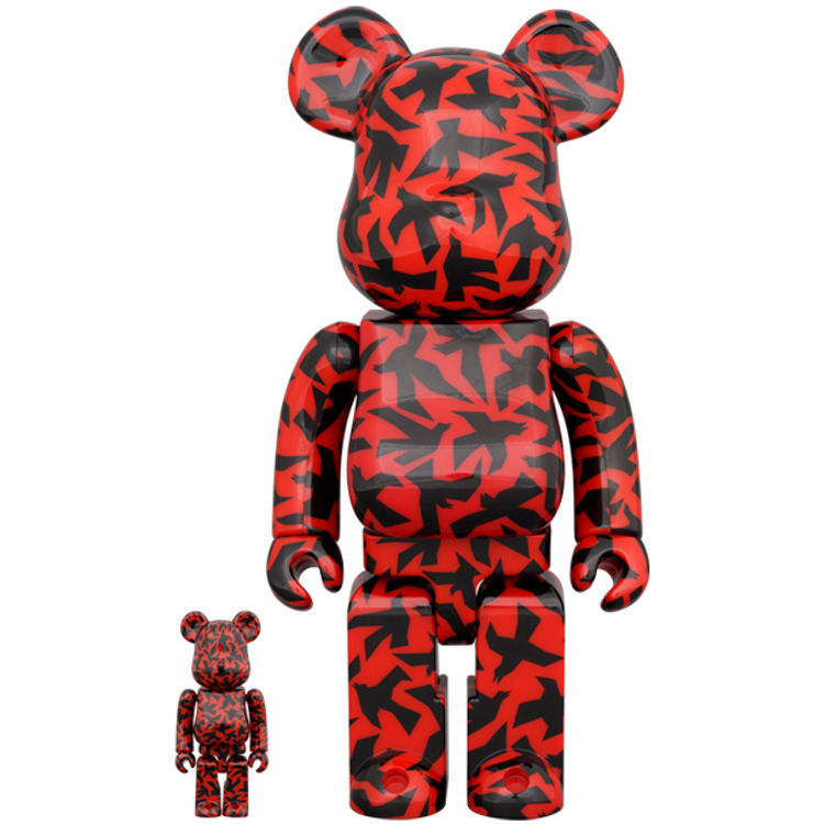 100% + 400% The Birds Movie Be@rbrick (Set) by Universal Pictures