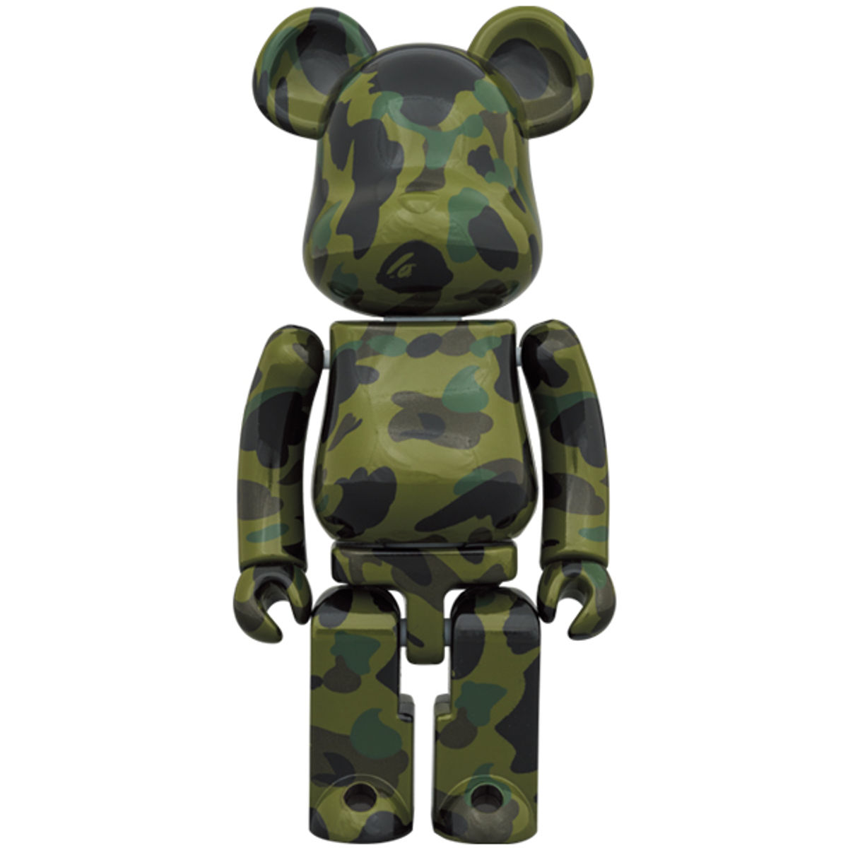 200% 1st Green Camo BAPE Bearbrick