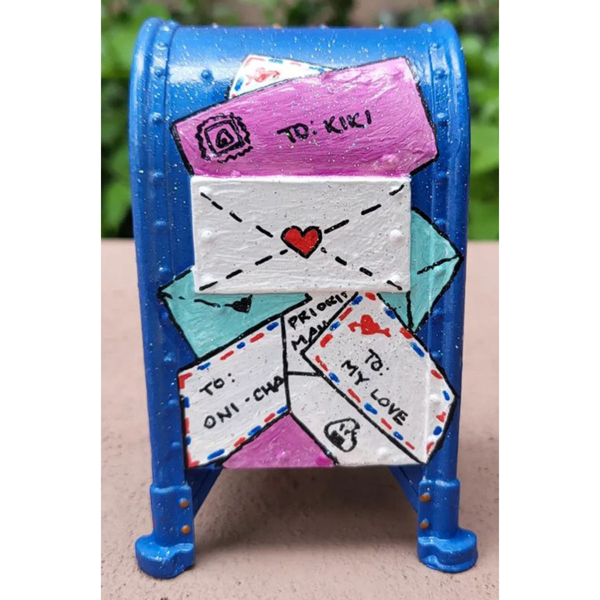 Bunny Mischief Mailbox