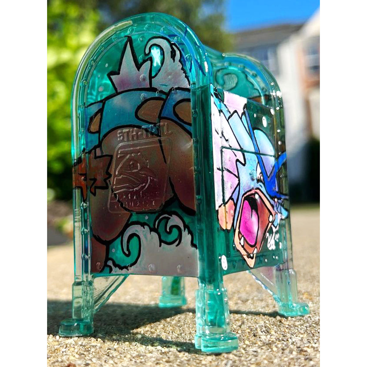 Evolution Pokemon Mailbox