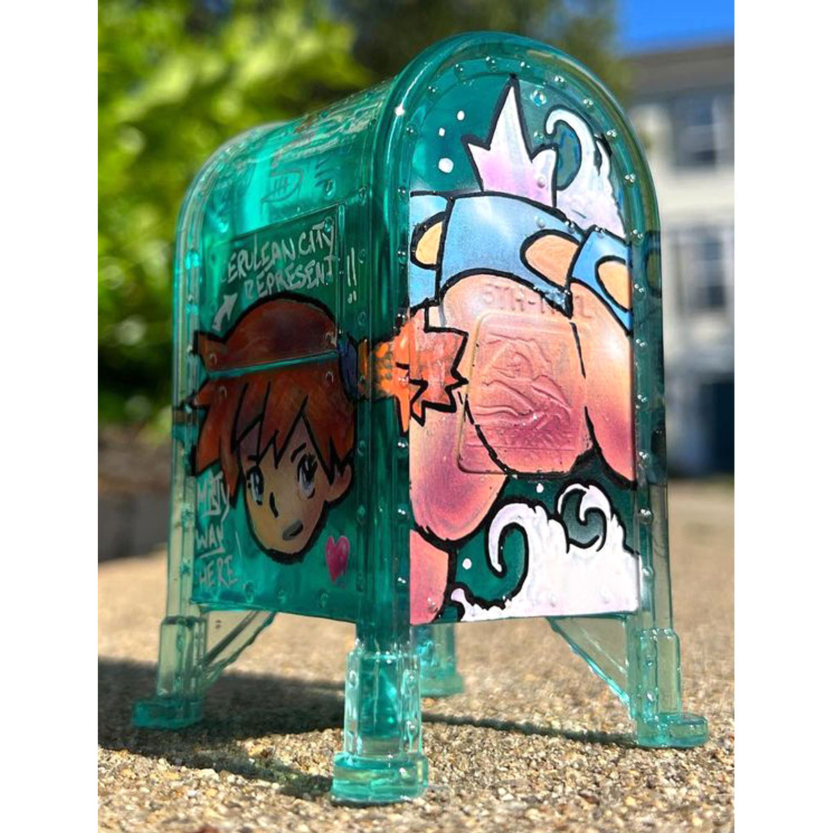 Evolution Pokemon Mailbox