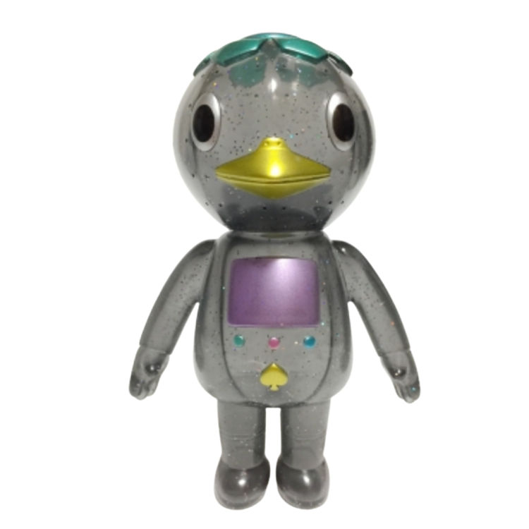 Clear Black Glitter Kappa Kid by Cometdebris (Koji Harmon)