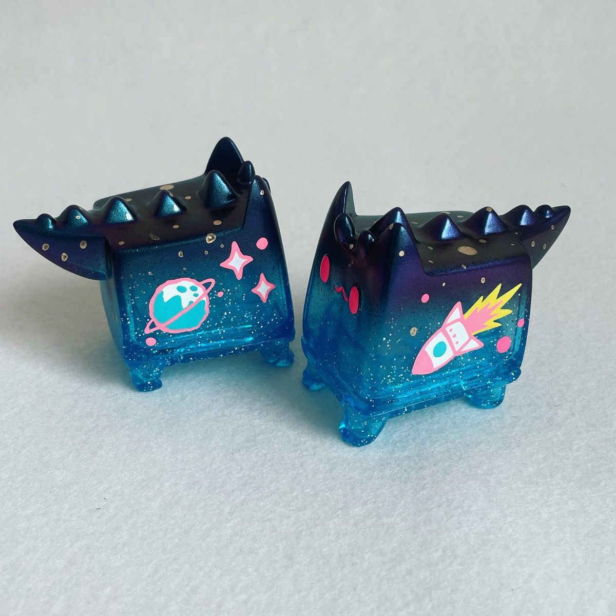 Little Space Travel Dino Cat