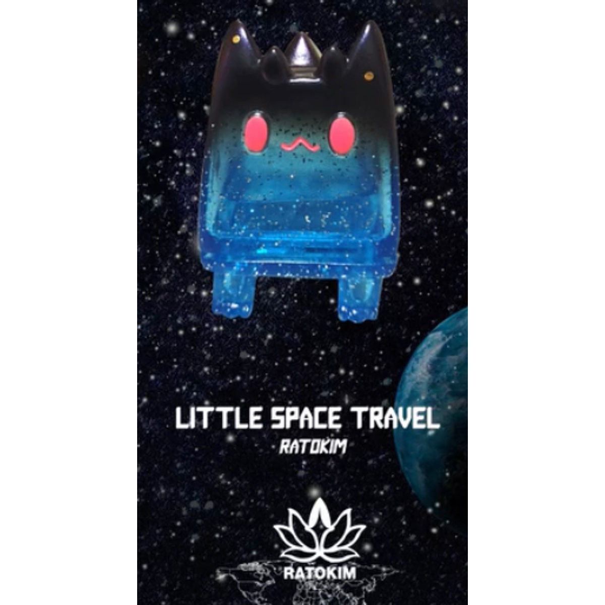 Little Space Travel Dino Cat