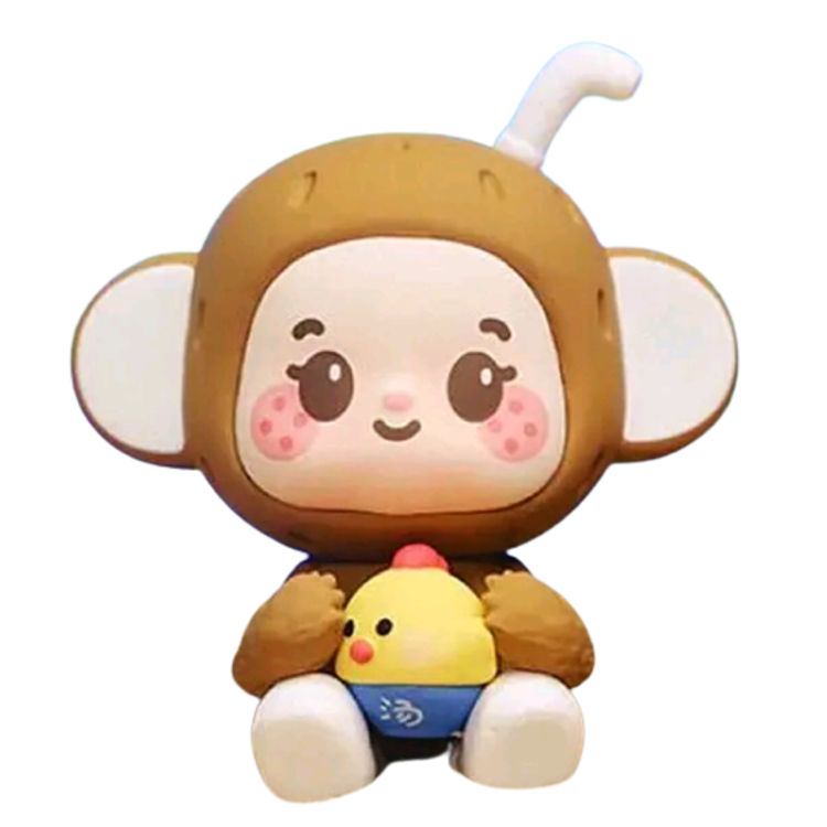 Coconut Chicken Monkey Bobo by IATOYS