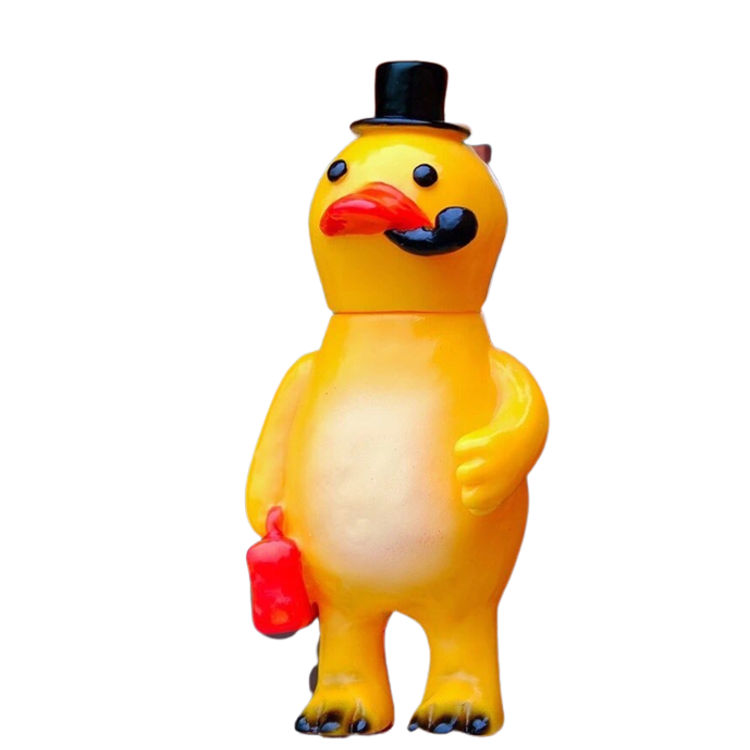 Yellow Smoking Duck by Zhang Yun Mao
