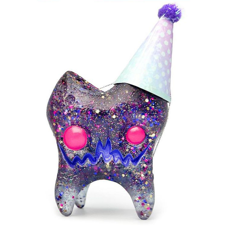 Birthday Rotty Purple Sparkle by Ghost Fox Toys