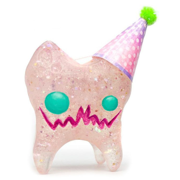 Birthday Rotty Pink Sparkle by Ghost Fox Toys