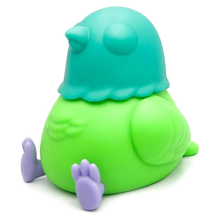Pinto Pigeon Green Blank by Ghost Fox Toys
