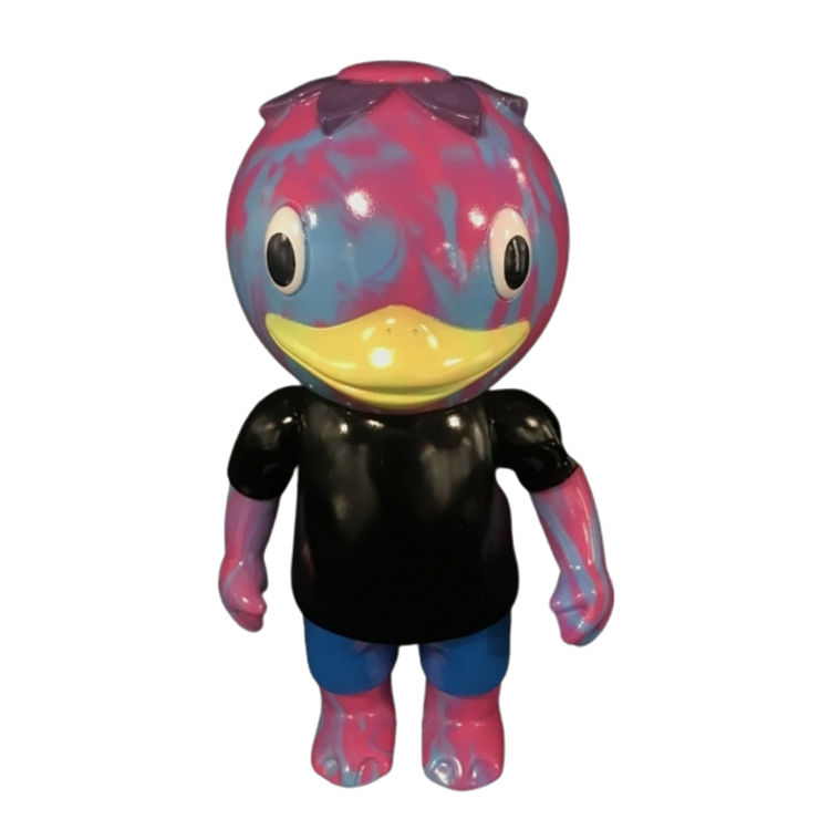 Pink Blue Marble Kappa Kid by Cometdebris (Koji Harmon)