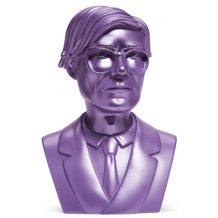 Lavender Andy Warhol Bust (SDCC 2022) by Andy Warhol
