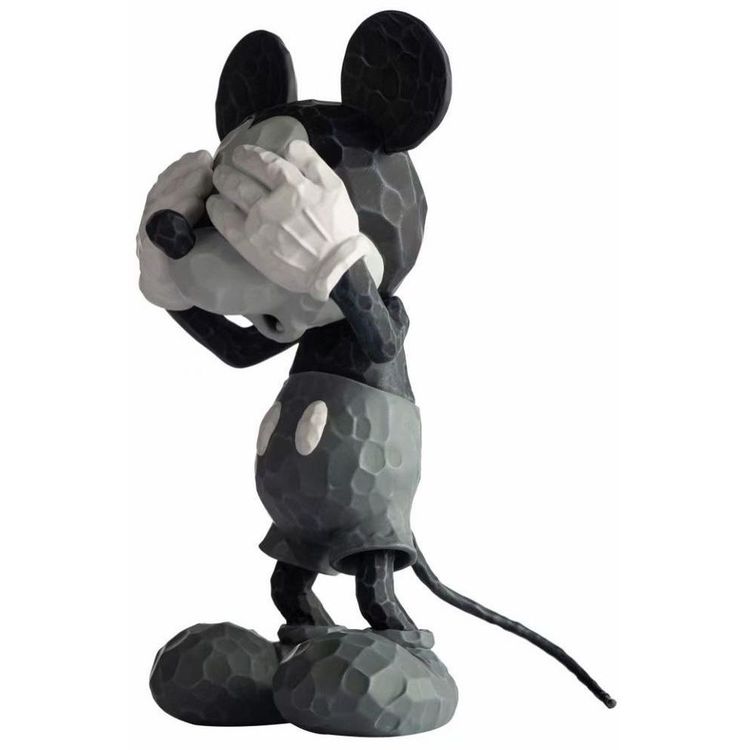 Mono Wood Carving Mickey Mouse by Pop Sunday