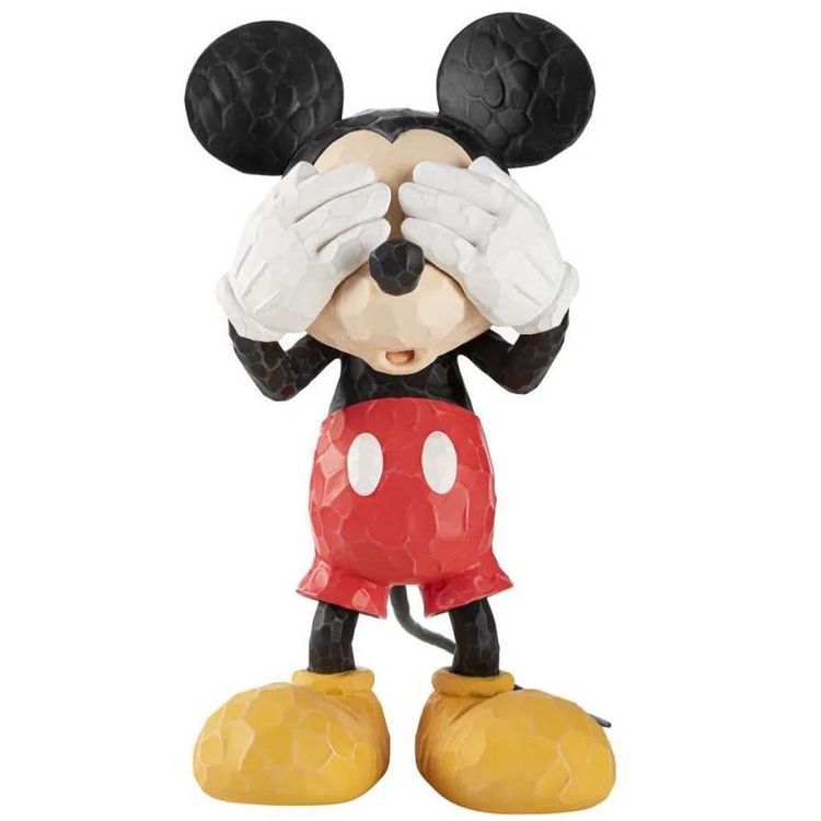 Wood Carving Mickey Mouse by Pop Sunday