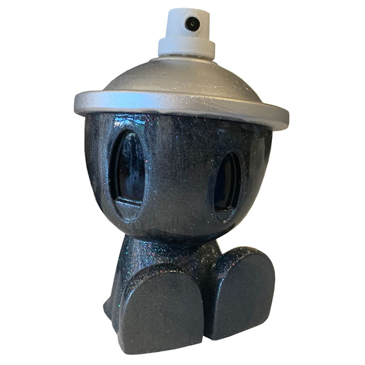 3oz Black Resin Canbot by Czee