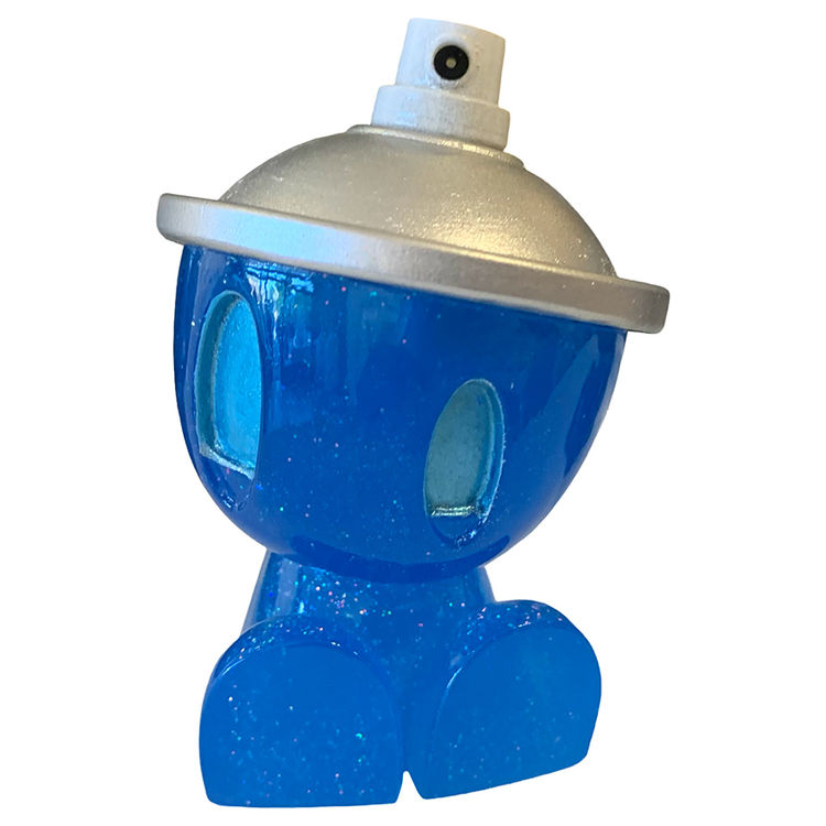 3oz Blue Resin Canbot by Czee