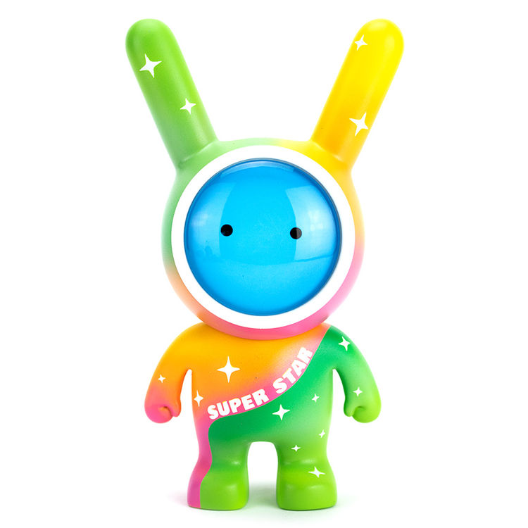 Superstar Space Rabbit (Green Yellow) by Space Rabbit Studio