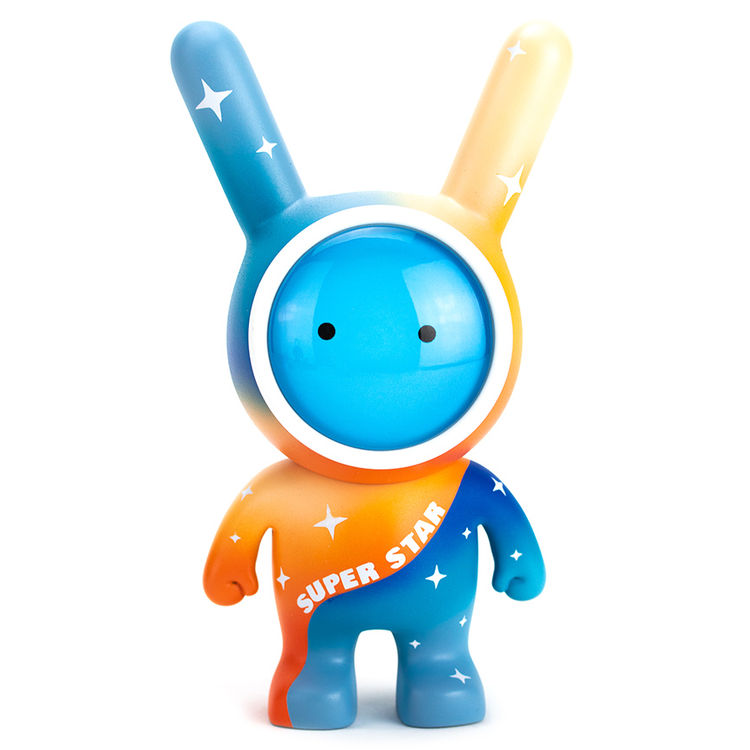 Superstar Space Rabbit (Blue Orange) by Space Rabbit Studio