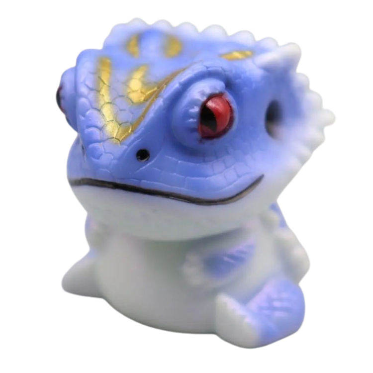 Purple Dragon Baby Futoagon by Painter-Net (Toshihiko Ito)