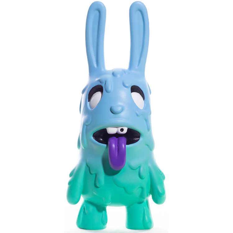 Blue/Green Gradient Zombie Bunny 2.0 by Fetch for Donuts (Aleana Soto)