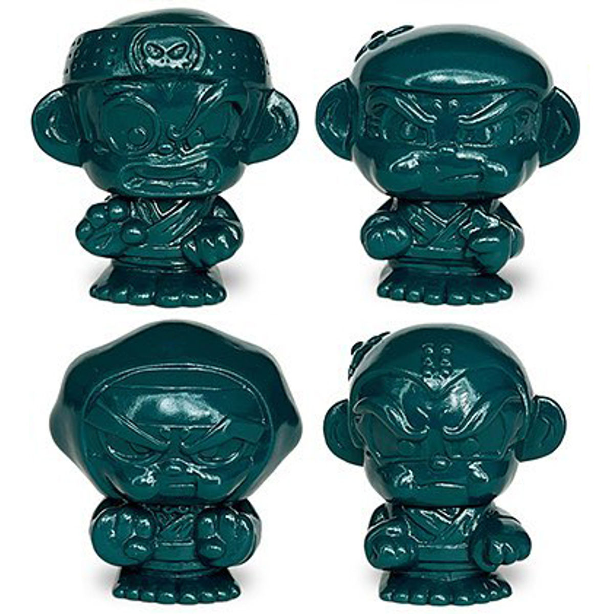 Jade Hyperactive Monkey & Friends Sofubi (Set)