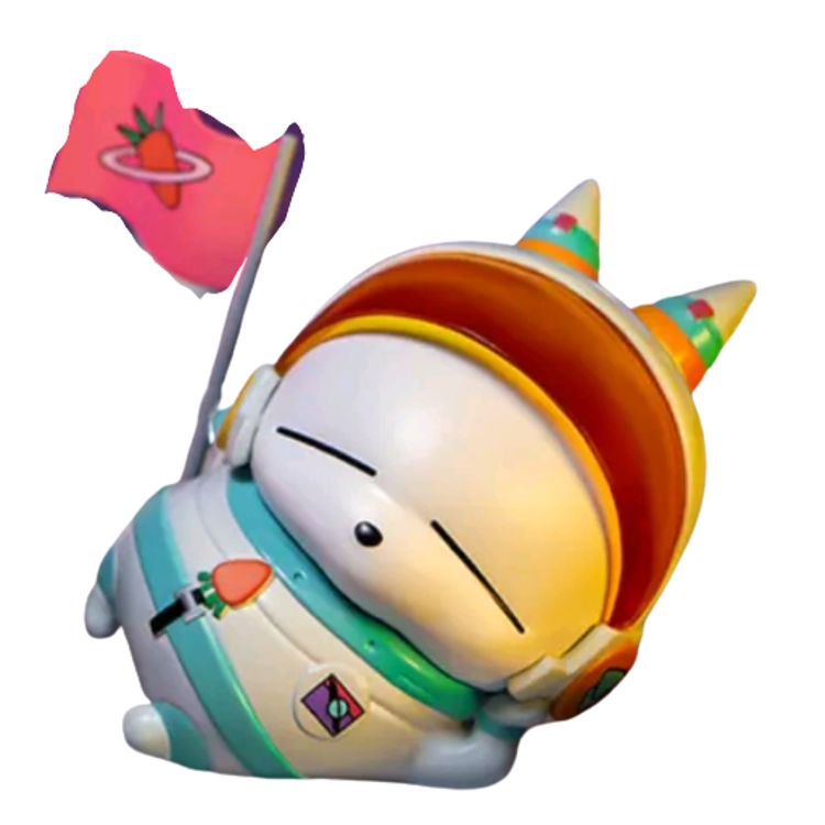 Astronaut Rabbit by Kim Jae In