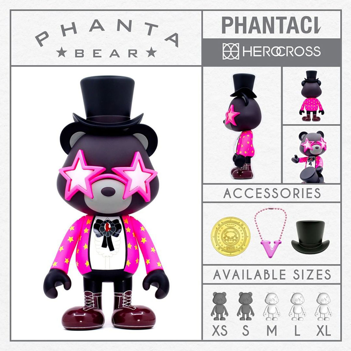 Phanta Bear Pink Magician