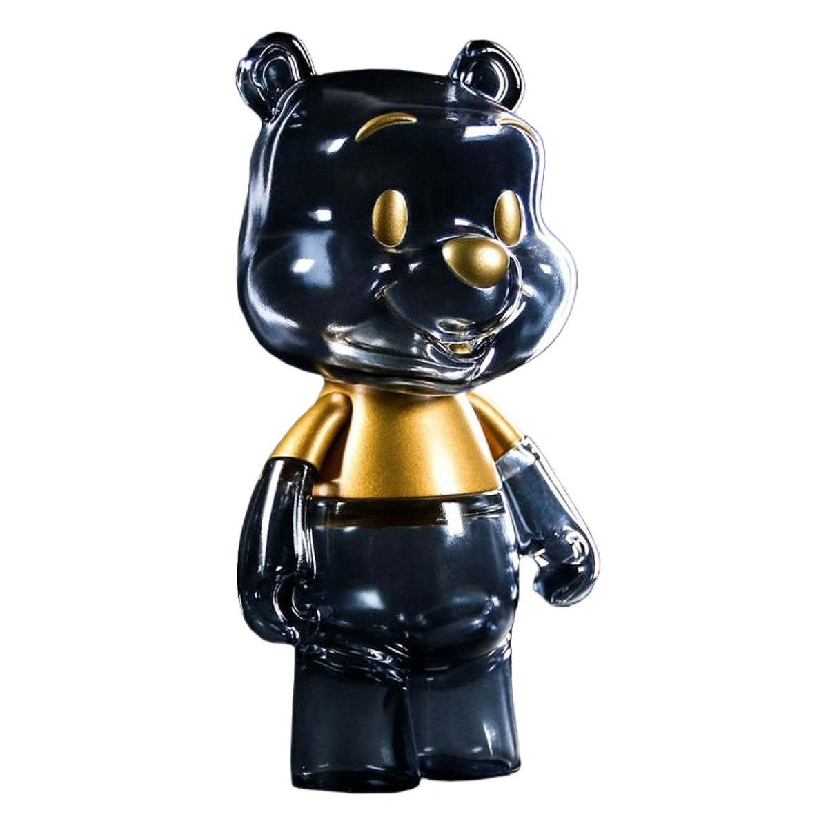 Disney Hoopy Winnie the Pooh Transparent Black Gold