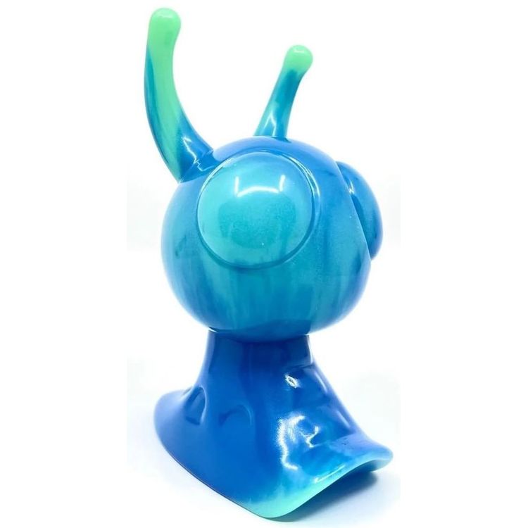 GID Blue Marbled Snalien (Tenacious Toys Exclusive) by TNT Plastic