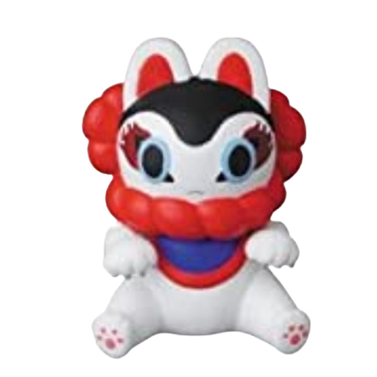 White Red Ueno Land Inu-Harigon VAG by Teresa Chiba