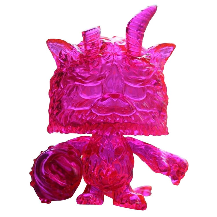 Omeow Claw Cat (transparent fluorescent red) by BigClawx