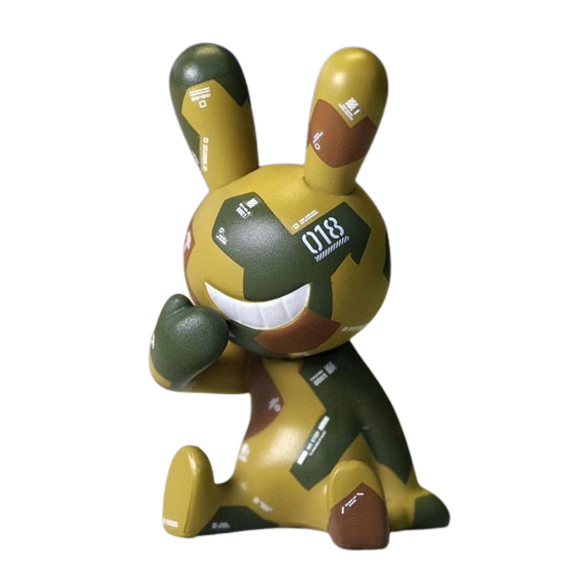 Camouflage 018 Black Rabbit