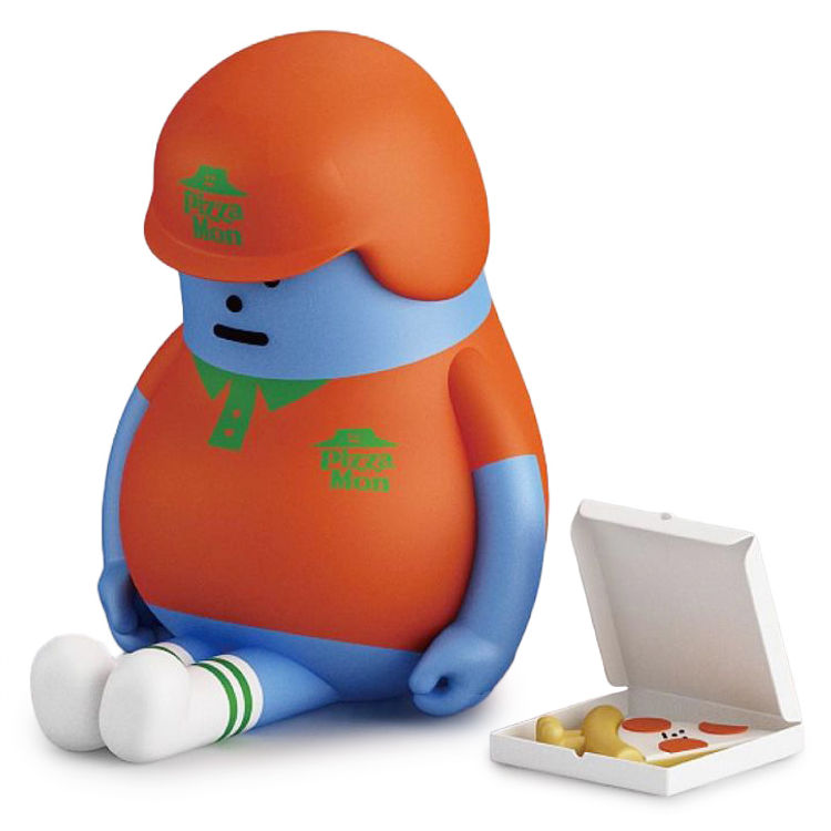 Bluemon Pizza Delivery Service by Sticky Monster Lab