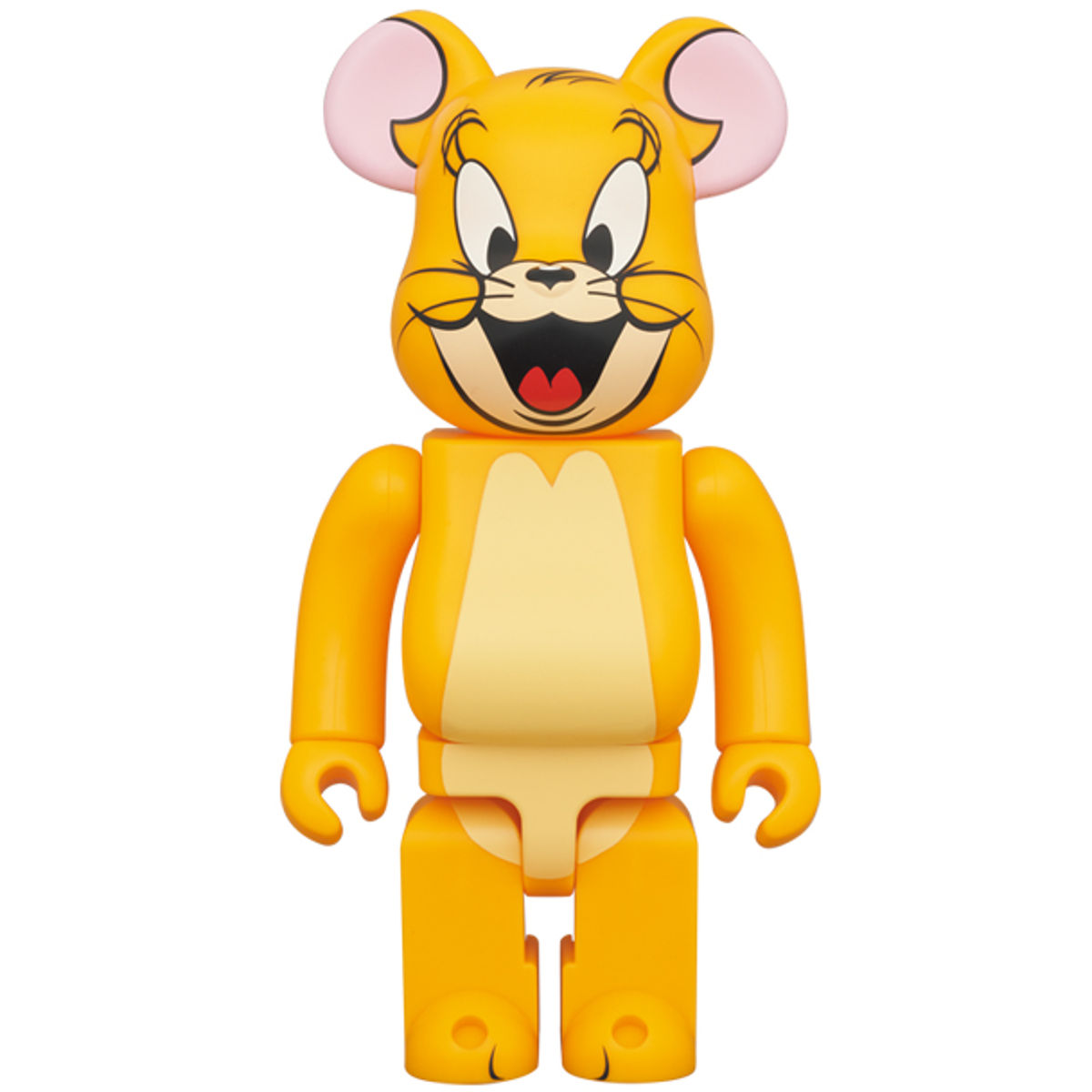 100% + 400% Classic Color Jerry : Tom & Jerry Be@rbrick (Set)