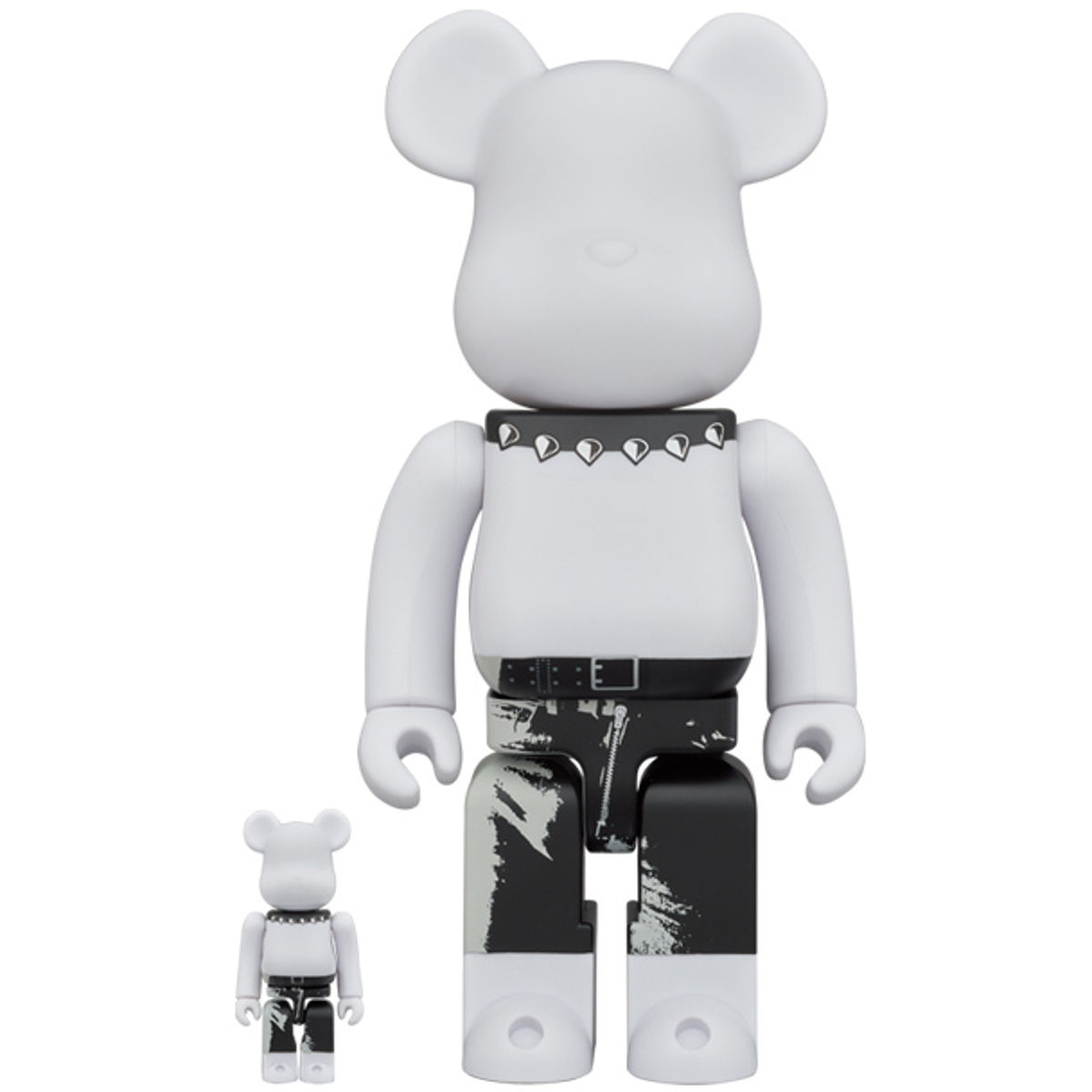 100% + 400% Sticky Fingers : The Rolling Stones x Andy Warhol  Be@rbrick (Set)