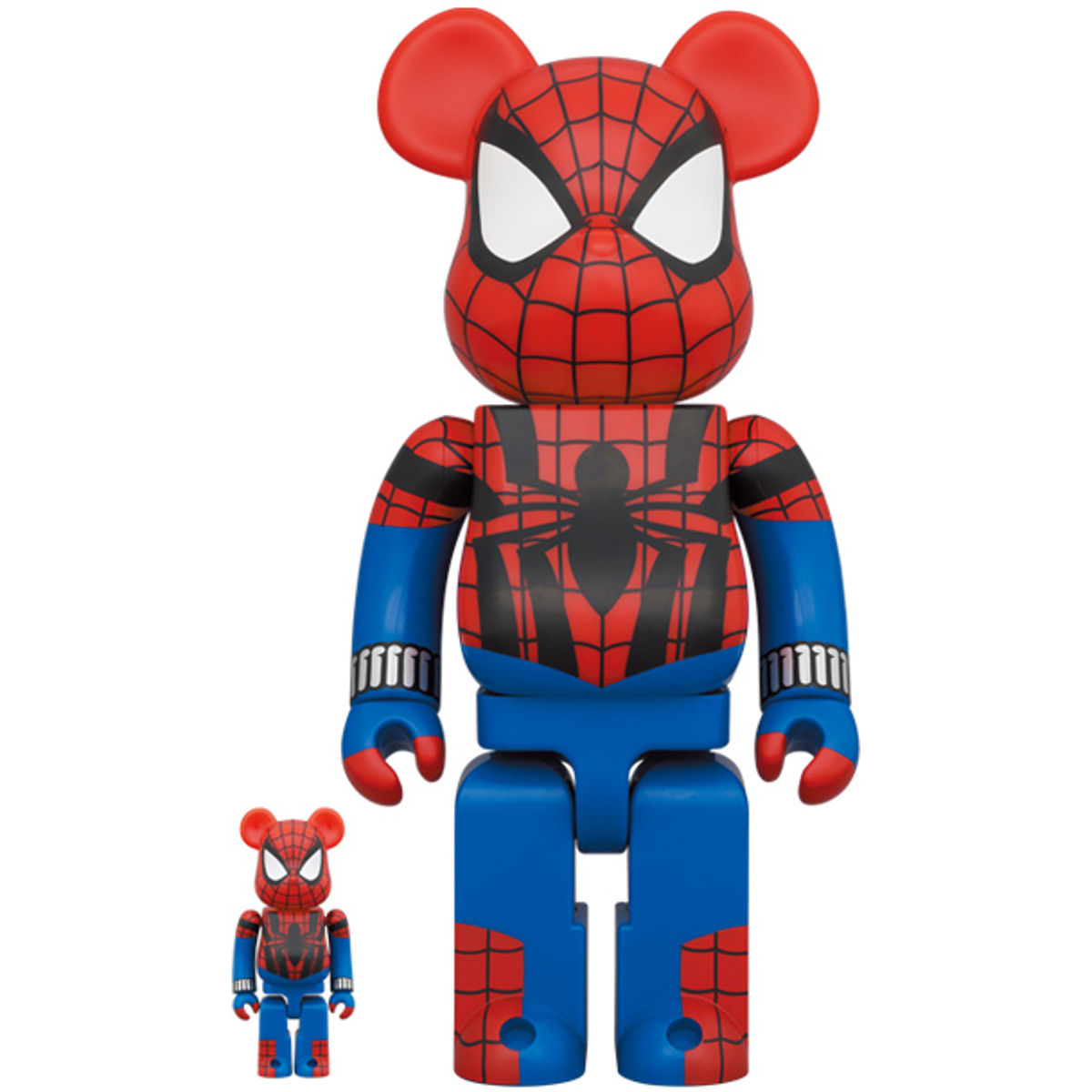 100% + 400% Spider-man (Ben Reilly) : The Amazing Spider-man Be@rbrick (Set)