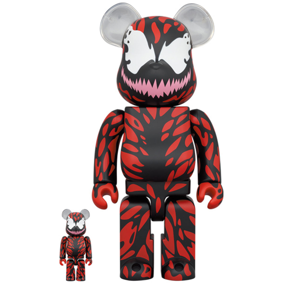 100% + 400% Carnage : The Amazing Spider-man Be@rbrick (Set)
