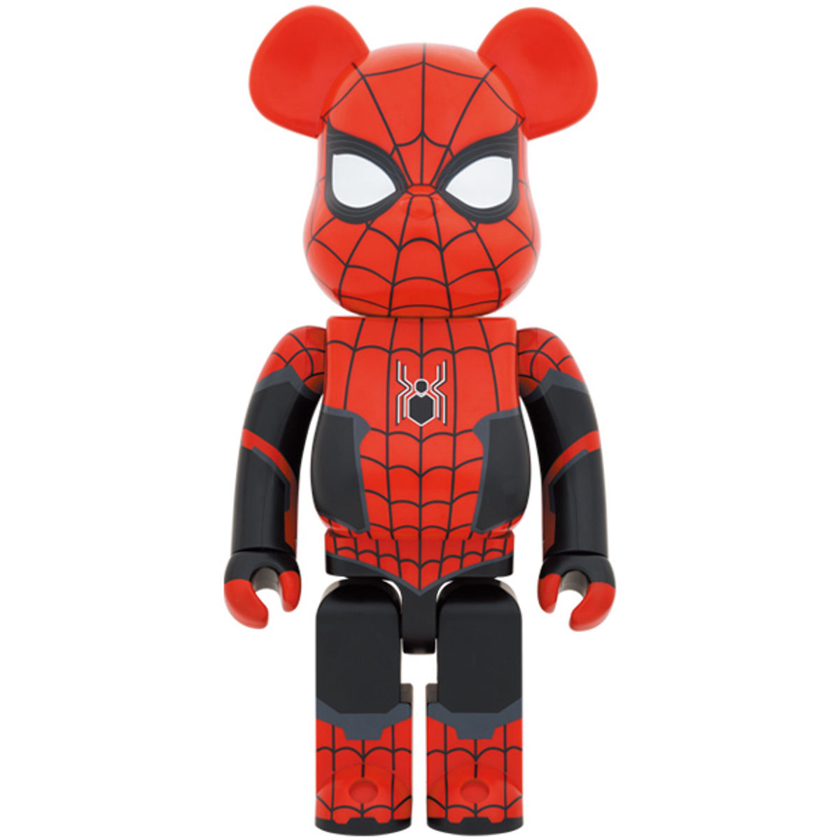 100% Upgraded Suit Spider-man : Spider-man No Way Home Bearbrick