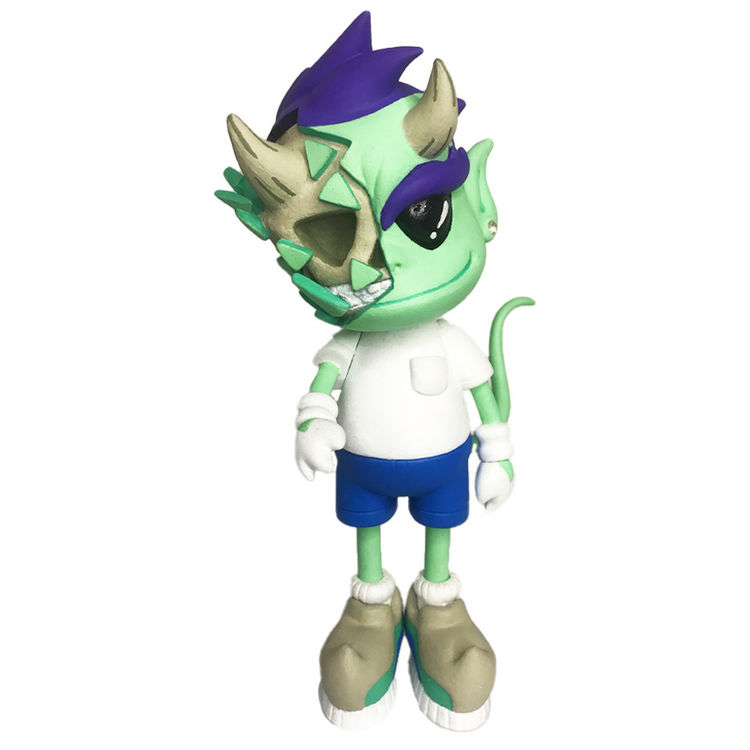 Disintegrating Evil Alien by Ory