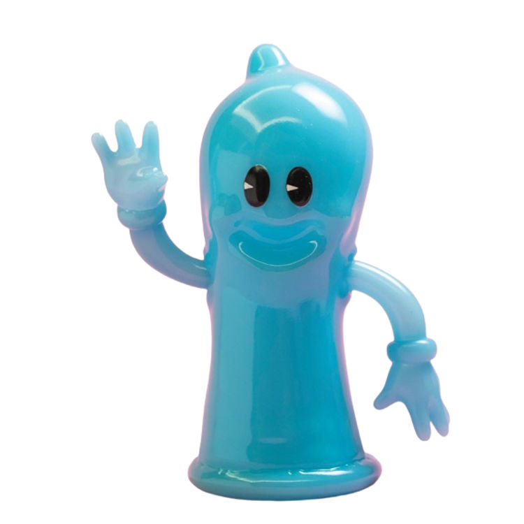 GID Blue Rubber Boi by cdaanmade