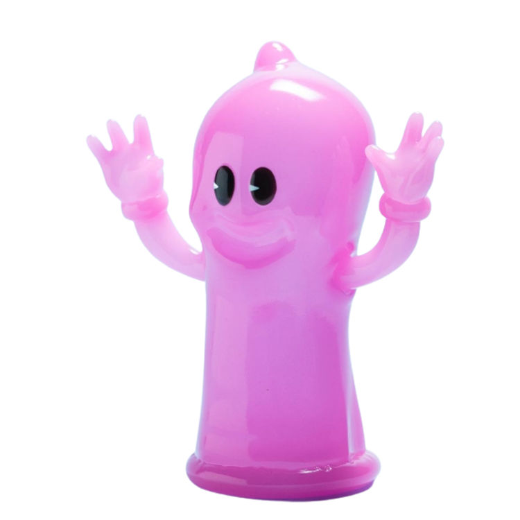GID Pink Rubber Boi by cdaanmade
