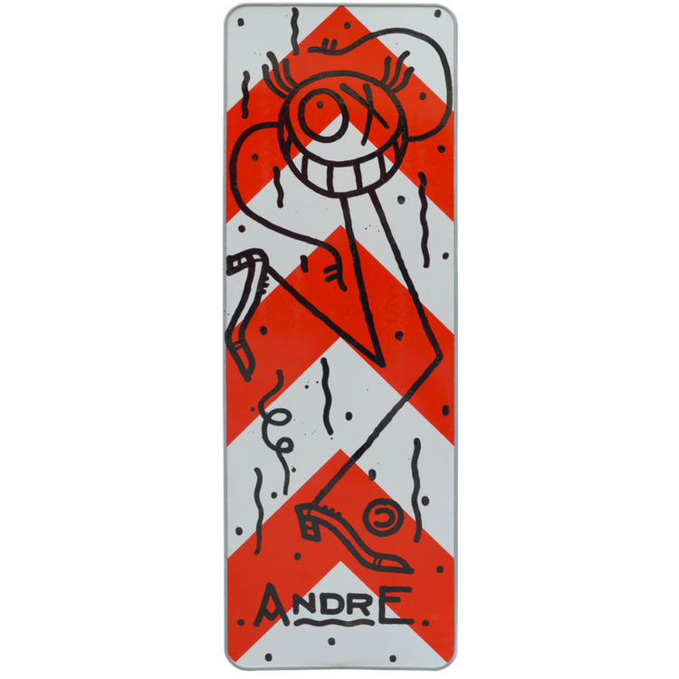 Black Mr. A Street Sign by Mr. André (André Saraiva)