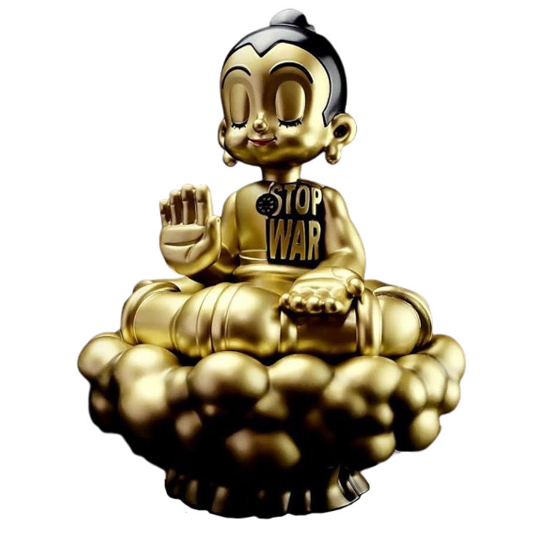 Golden Buddho Boy by Urban Ape Toys